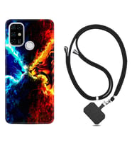 Casper E30 F20 X20 Kılıf Boyun Askılı Silikon Red Blue Leon 1714