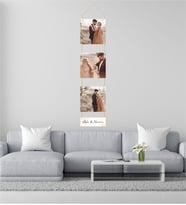 Kişiye Özel 3 Fotoğraflı Kolaj Tablo
