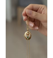 Küllerinden Doğan Aşk - Anka Kuşu Temalı Alya Kolye (Gold)