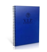 GIPTA VIP DERİ KAPAK KAPAK SPİRALLİ 17x24 140 YP. KARELİ DEFTER