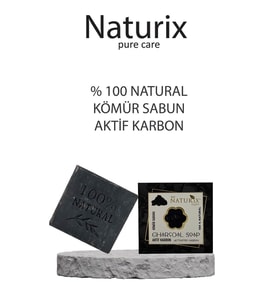 Natural Kömür Yoğun Nemlendirici Aktif Karbon Sebum Dengeleyici Arındırıcı Sabun