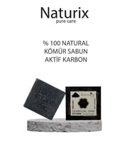 Natural Kömür Yoğun Nemlendirici Aktif Karbon Sebum Dengeleyici Arındırıcı Sabun