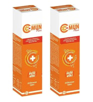 C Mun Plus C Vitamini D Vitamini Ve Çinko 20 Efervesan Tablet 2 ADET