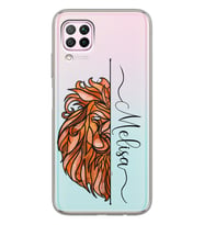 Huawei Aslan Horoscope Tasarımlı Şeffaf Telefon Kılıfı