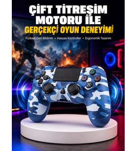 Titreşim Motorlu Oyun Kolu – Gerçekçi Geri Bildirim ve Etkileşim