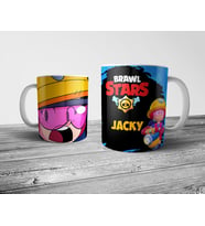 Pixxa Brawl Stars Jacky Kupa Bardak Model 1