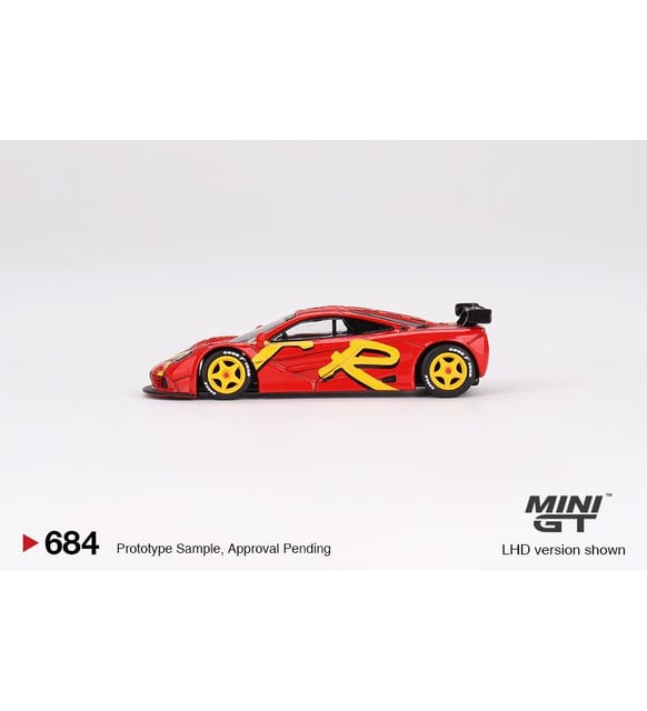 Mini GT McLaren F1 GTR 1996 Presentation 1:64 684