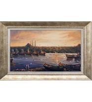 GÜMÜŞ ÇERÇEVELİ TABLO N1220
