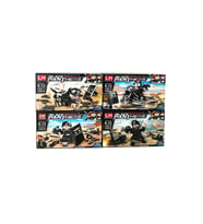 Black Panther Lego Kara Panter Blok Oyuncak Seti 4 Kutu  183 Parça Seri 1-2-3-4