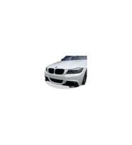 Bmw 3.seri E90 Lci  Uyumlu 2009-2012 Plastik Boyasız Ön Flap-Ek
