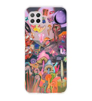 Huawei P40 Lite Uyumlu Aesthetic Desenli Şeffaf Telefon Kılıfı