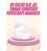 Mini Taşınabilir Kalıcı Oje Jel Tırnak Kurutucu Fototerapi Makinesi