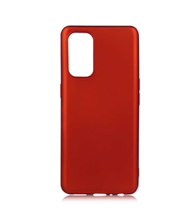 Oppo Reno 5 5G Uyumlu Kılıf Zore Premier Silikon Kapak (Kırmızı)