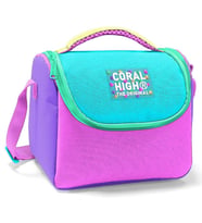 Coral High Kız Çocuk Termoslu Beslenme Çantası - Mor Yeşil Pembe Çok Renkli, Kız Çocuk