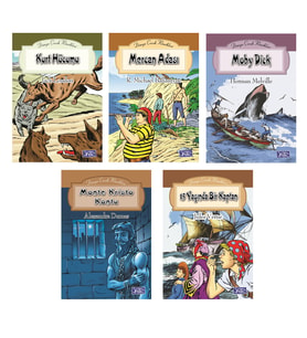 Kurt Hücumu-Mercan Adası-Moby Dick-Monte Kristo Kontu-15 Yaşında Bir Kaptan (Karışık)