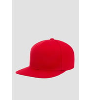 Basic Street Snapback Hiphop Cap Kırmızı Şapka