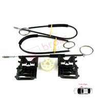 Audi A3 S3 MK3 8V 2012-2021 4/5 Kapı 8V4837462 İçin Elektrikli Ön Sağ Cam Kriko Tamir Seti
