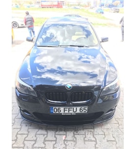 bmw e60 ön tampon eki lip ( fiberglass - m tampon için )