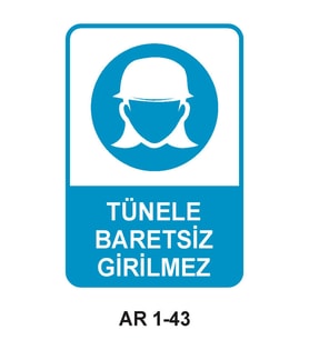 İŞ GÜVENLİĞİ UYARI LEVHASI 1 ADET PVC 21 X 29CM