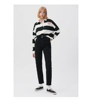 Mavi STAR Double Black Denim Denim Kadın Kot Pantolon M101077-83147