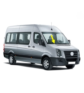 VW Crafter 2006-2016 Ön Cam Sağ Taraf Silecek Kolu 2E1955402A