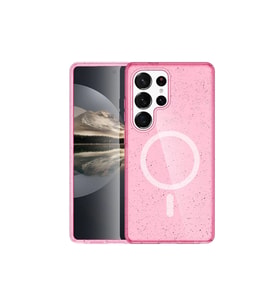 Pilelistore   Samsung Galaxy S23 Ultra Kılıf Star Magsafe Kapak - Pembe