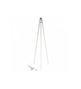 Lambader Ayağı Tesisatlı Beyaz Tripod Ayak LY634