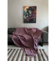 Sofline Kadife Şönil Koltuk Örtüsü, Kaymaz Kanepe Örtüsü, Koltuk Şalı (180 x 220cm)