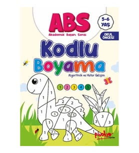 ABS 5-6 Yaş Kodlu Boyama
