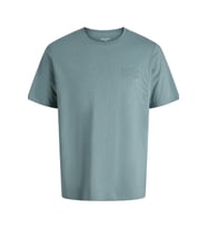 Jack & Jones Erkek Corp Logo Baskılı Bisiklet Yaka Kısa Kollu Tişört