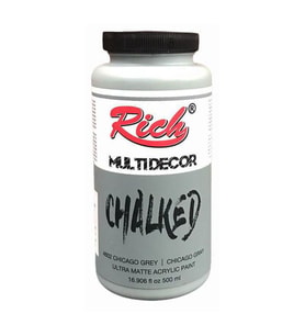 Rich Multi Decor Chalked Akrilik Boya 500 cc. 4602 CHICAGO GREY 