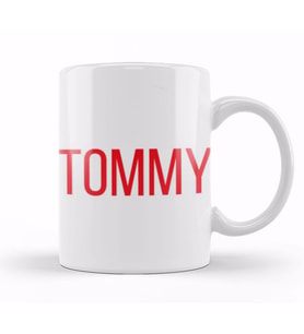 TOMMY TOMMY Kupa Bardak Porselen