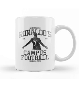 Cristiano Ronaldo Ronaldo's Campus Football Kupa Bardak Porselen