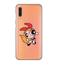 Samsung Galaxy A70 Uyumlu Blossom Tasarımlı Şeffaf Telefon Kılıfı