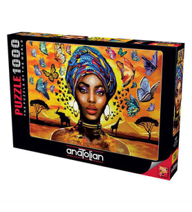 Anatolian Puzzle 1000 Parça Hoş Kadın 1087