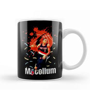 Cj Mccollum Vintage Art   Legend Basketball Gift Vintage Retro Style Kupa Bardak Porselen