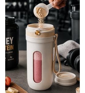 Taşınabilir Şarjlı Blender Smoothie Buz Kırıcı Özellikli 350 Ml