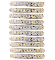 9 Ledli 10 Adet Parmak Led Beyaz