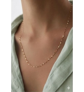 925 Ayar İtalyan Ezme Zincir.rose.gold.rodaj