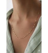 925 Ayar İtalyan Ezme Zincir.rose.gold.rodaj