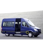 Mercedes Sprinter 2007-2016 Sağ Ön Teker Arkası Plastik A9066904882