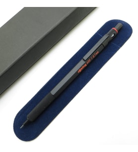 Rotring 600 Mekanik Kurşun Kalem, Siyah 0.7 mm  İsme Özel Kalem (Siyah-Gri)