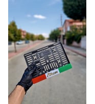 Kişiye Özel İsimli İtalik Motor Plakalık