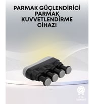 Ergonomik Parmak Egzersiz Aleti El Ve Bilek Güçlendirici