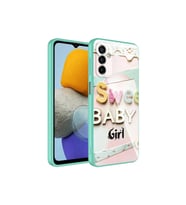 Samsung Galaxy M23 Uyumlu Kılıf Kamera Korumalı Desenli Sert Silikon Zore Epoksi Kapak (Model 5)