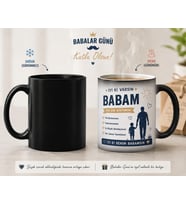 BABALAR GÜNÜNE ÖZEL KUPA BARDAK