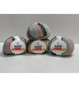 Nako Outlet Moher Renk Geçişli 216gr - Batik