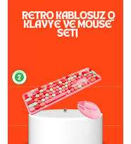 Tarz Bluetooth 5.1 Klavye – Win/Osx/Android/Ios Uyumlu