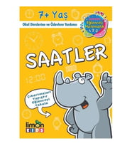 Saatler 7+ Yaş / İlk Okul Eğlenceli Matematik - Kolektif - Limon Kids Yayınları