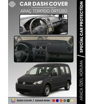 VOLKSWAGEN CADDY (2004-2015) Torpido Örtüsü Ön Göğüs Koruma Torpido Koruma Tam Uyum Çatlamayı Önler